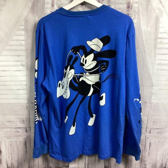 Oswald the Lucky Rabbit Long Sleeve T-Shirt for Adults – Disney100 Large - Picture 7 of 10